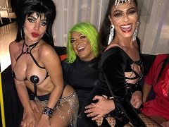 Putaria com famosos na festa de Halloween da Anitta