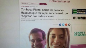 Pietra safadinha em fotos e noticias de jornal....